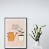 Thank You For Helping Me Grow, Thank You Svg, Cute Plants Art, Printable Wall Decor, Digital Download - Image 8