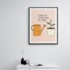 Thank You For Helping Me Grow, Thank You Svg, Cute Plants Art, Printable Wall Decor, Digital Download - Image 9