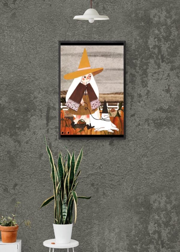 Happy Halloween, Trick or Treat, Halloween Posters, Halloween Wall Art, Digital Download, Instant Download, Happy Halloween Frames - Image 8