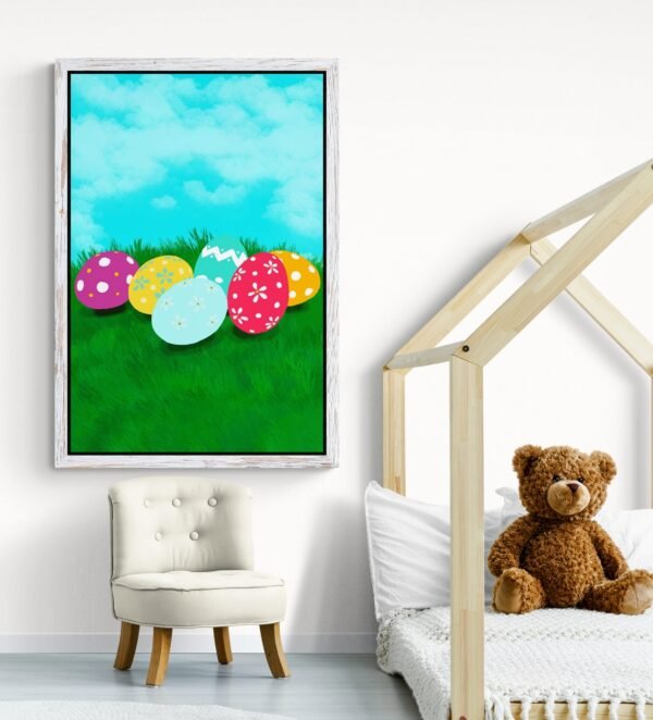 Happy Easter, Easter Egg Posters, Easter Egg Decorations, Digital Download, Instant Download, Easter Egg Banners, Happy Easter Wall Art - Image 3