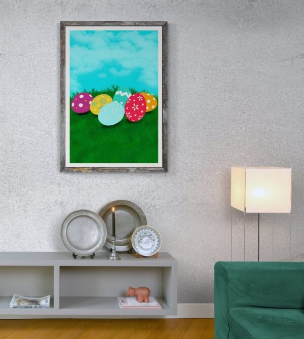 Happy Easter, Easter Egg Posters, Easter Egg Decorations, Digital Download, Instant Download, Easter Egg Banners, Happy Easter Wall Art - Image 9