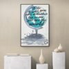 To The World You Are A Mother But To Me You Are The World Print Art, Happy Mother's Day Art, Gift For Her, Mother's Gift - Image 3