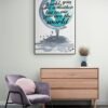 To The World You Are A Mother But To Me You Are The World Print Art, Happy Mother's Day Art, Gift For Her, Mother's Gift - Image 5