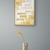 Here's to love, laughter and happily ever after, Anniversary Gift, Couple Wall Art, Digital Download, Wedding Print,  Gift For Him/her - Image 3
