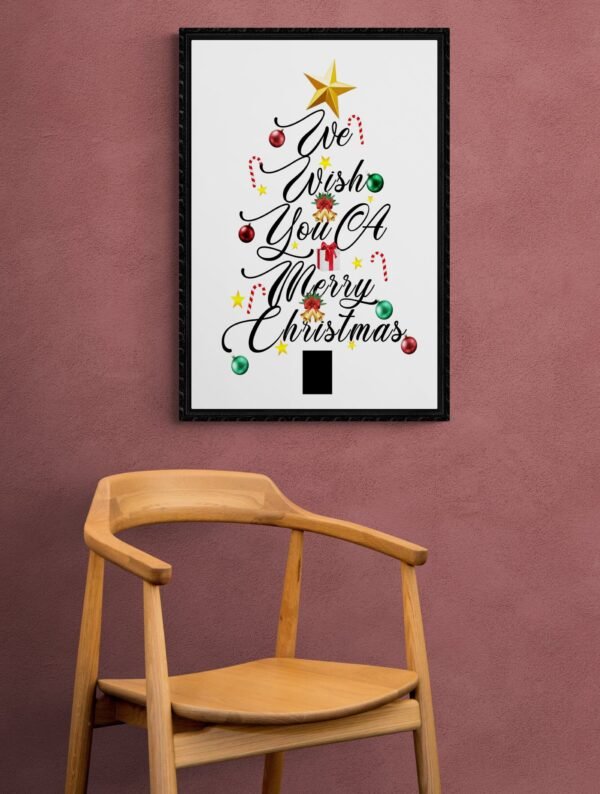 Christmas Wall Art, Digital Download, Christmas Printable, Instant Prints, Christmas Party Background, Christmas Wall Frames, Wall Art
