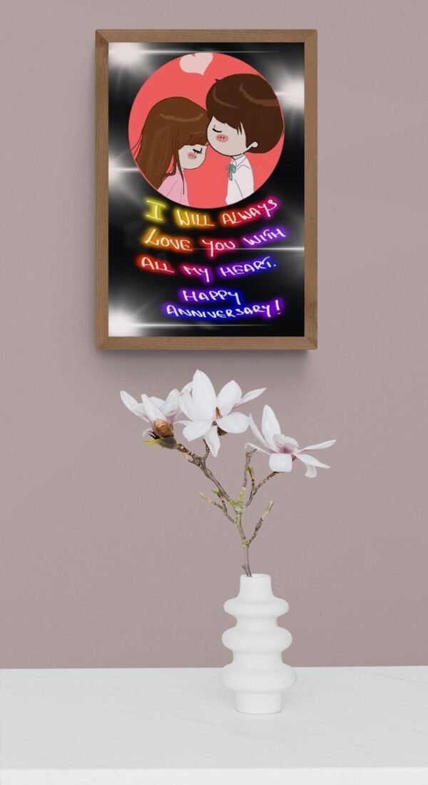 Happy Anniversary Art, Happy Anniversary Printable, Instant Download, Happy Home Anniversary