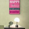 Happy Birthday To The Most Beautiful, Birthday Wall Decoration, Instant Download, Digital Download , Birthday Frames, Birthday Poster - Image 9