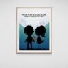 Couples Wall Art, Love Wall Decor, Love Printable, Inspirational Love Quote, Printable Wall Art, Framed Wall Hanging