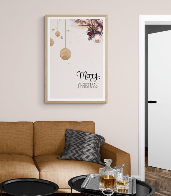 Christmas Wall Art, Digital Download, Christmas Printable, Instant Prints, Christmas Party Background, Christmas Wall Frames, Wall Art - Image 9