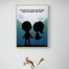 Couples Wall Art, Love Wall Decor, Love Printable, Inspirational Love Quote, Printable Wall Art, Framed Wall Hanging - Image 2