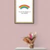 You are the designer of your destiny, LGBT Wall Art, LGBT Custom Print, LGBT Pride Art, Printable Wall Art, Digital Download - Image 2
