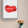 Dream Big, Printable Wall Art, Dream Big Printable, Wall Hangings, Digital Download - Image 3