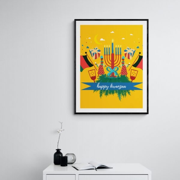 Happy Kwanzaa, Kwanzaa Decorations, Kwanzaa Wall Art, Wall Hangings, Printable Wall Art, Digital Download - Image 9