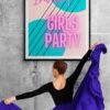 Girls Party Wall Art, Instant Download, Party Decorations, Digital Download, Girls Party Wall Print, Printable Wall Art - Image 8