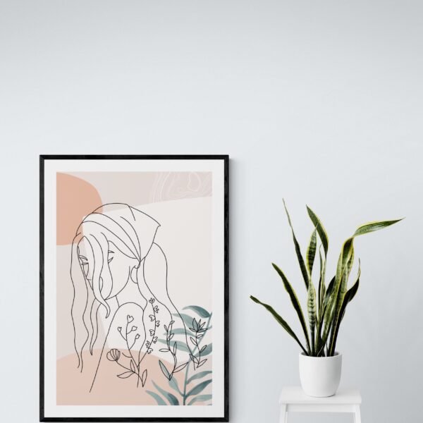 Self Love Art Print, Printable Wall Art, Self Care Art, Inspirational Home Decor, Digital Download - Image 8