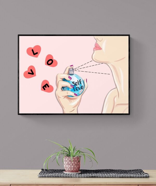 Self Love Wall Art, Self Love Poster, Self Love Perfume, Printable Wall Art, Digital Download - Image 9