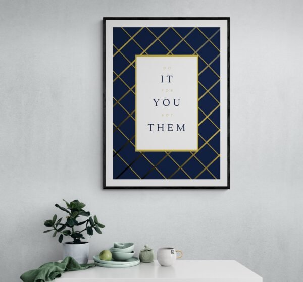 Do It For You Not Them, Inspirational Wall Art, Printable Quote, Printable Wall Art, Digital Download - Image 7
