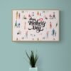 Happy Mother's Day Print Art, Instant Download, Printable, Gift For Mom