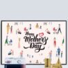 Happy Mother's Day Print Art, Instant Download, Printable, Gift For Mom - Image 3