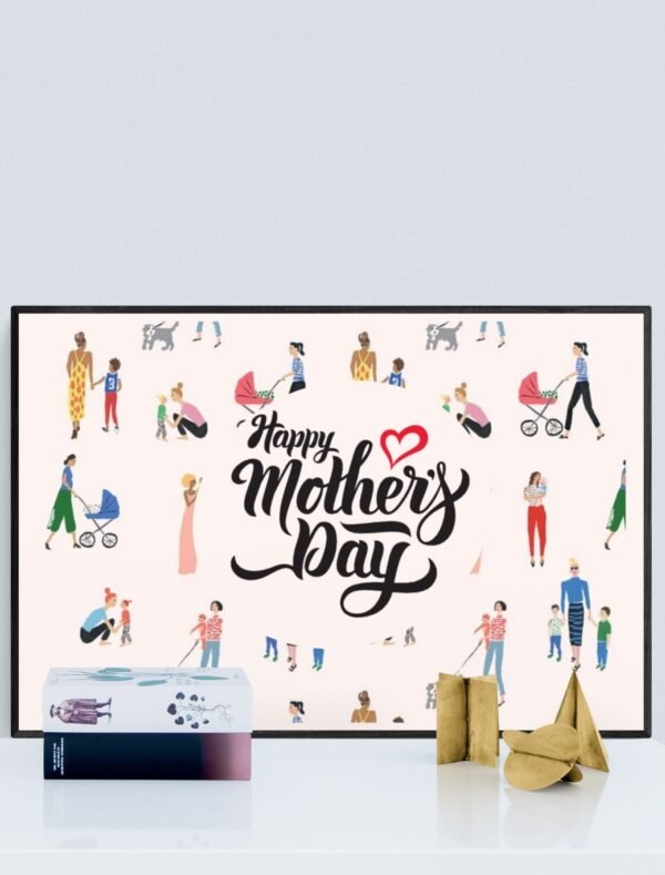 Happy Mother's Day Print Art, Instant Download, Printable, Gift For Mom - Image 3