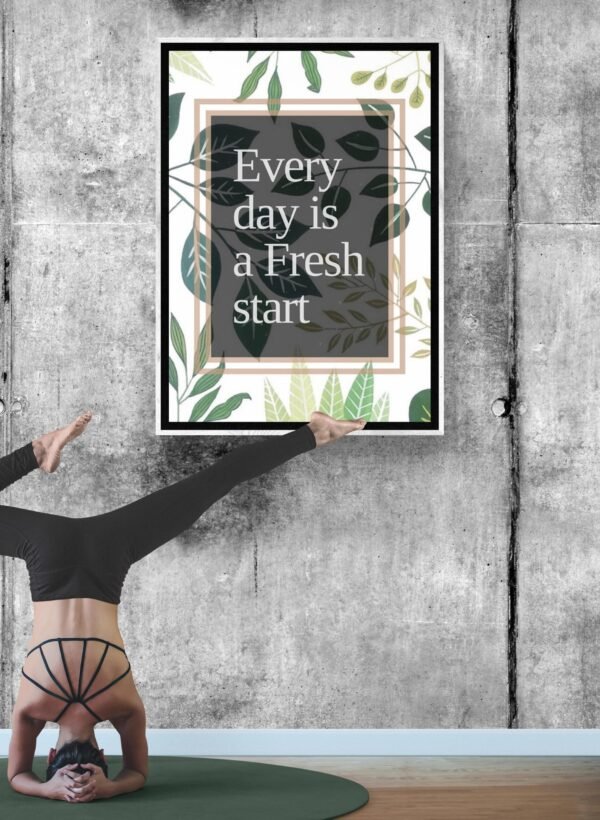 Everyday Is A Fresh Start, Quotes Wall Art, Digital Download, Instant Download, Fresh Start Wall Art, Positive Quotes Banners - Image 9