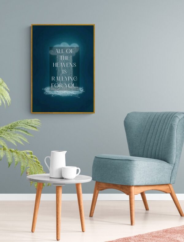 All of the heavens is falling for you, Typography Wall Art, Instant Download, Digital Download, Typography Prints - Image 9