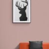 Deer Portrait, Typography Wall Art, Instant Download, Digital Download, Typography Prints - Image 3
