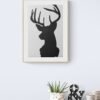 Deer Portrait, Typography Wall Art, Instant Download, Digital Download, Typography Prints - Image 4
