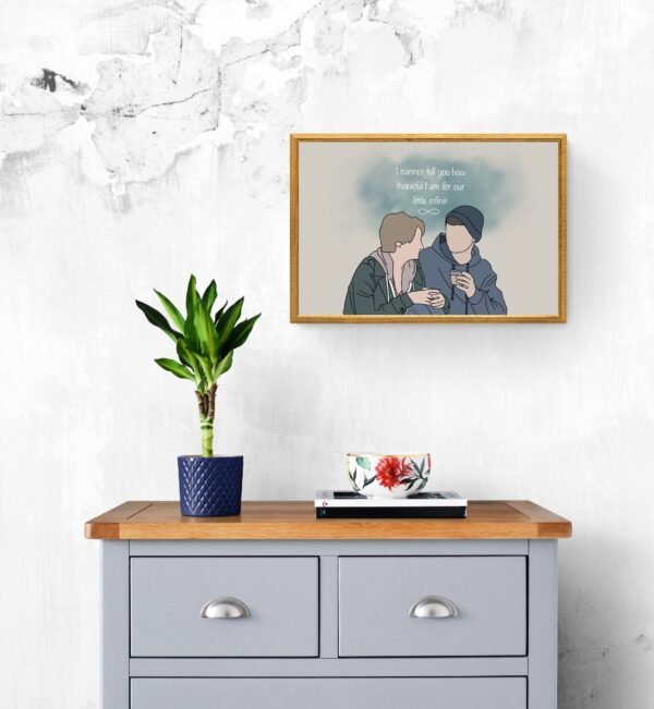 Fault in our stars, Typography Wall Art, Instant Download, Digital Download, Typography Prints - Image 8