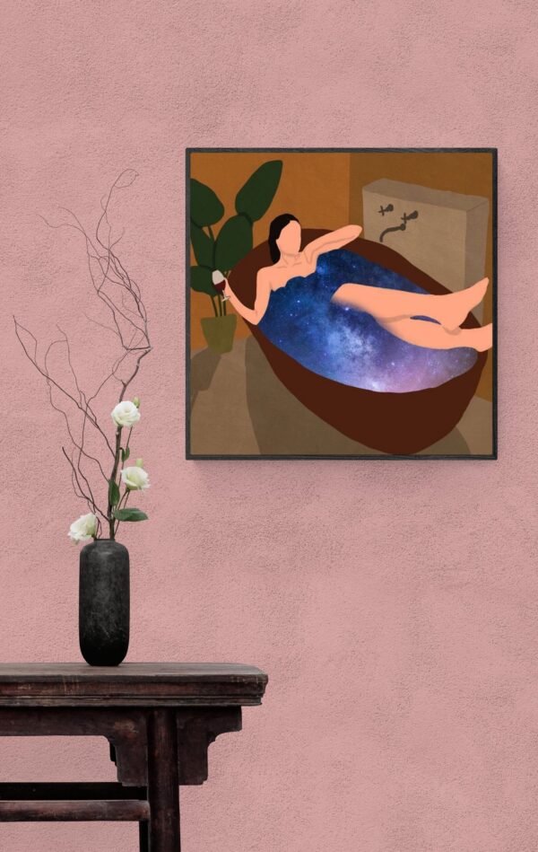 Girl in a Tub, Typography Wall Art, Instant Download, Digital Download, Typography Prints - Image 7