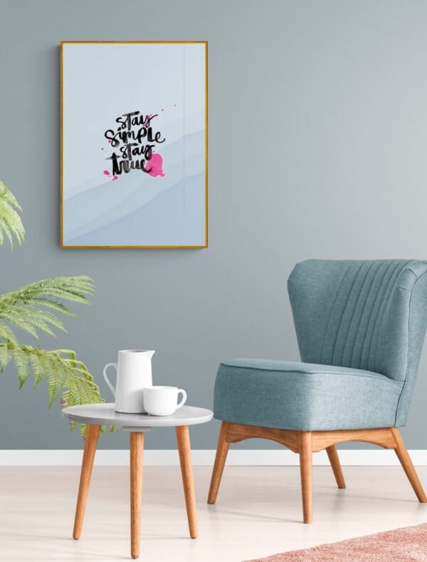Stay simple stay true, Typography Wall Art, Instant Download, Digital Download, Typography Prints - Image 9