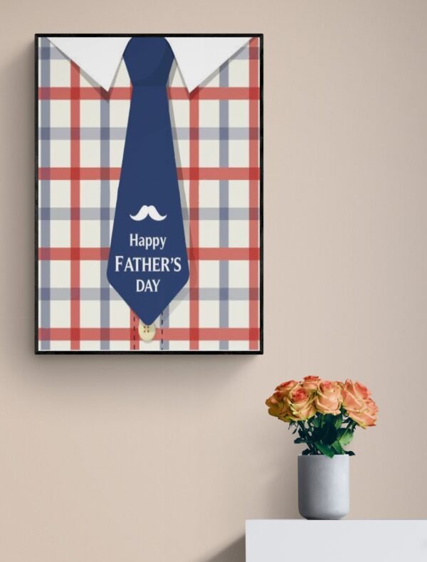 Fathers Day Wall Art, Fathers Day Print, Gift For Dad, Printable Wall Art, Fathers Day Art, Digital Download - Image 2