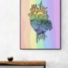 Lgbt Pride Poster, Love is Love, Love Wins, Printable Wall Art, Lgbt Artwork, Lgbt Canvas, Digital Download - Image 3