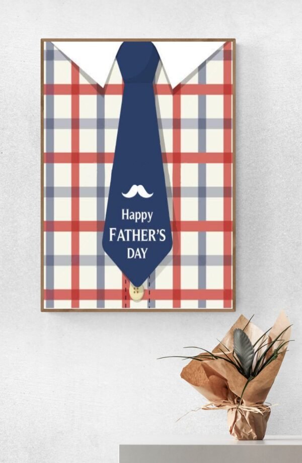 Fathers Day Wall Art, Fathers Day Print, Gift For Dad, Printable Wall Art, Fathers Day Art, Digital Download - Image 4