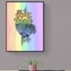 Lgbt Pride Poster, Love is Love, Love Wins, Printable Wall Art, Lgbt Artwork, Lgbt Canvas, Digital Download - Image 8