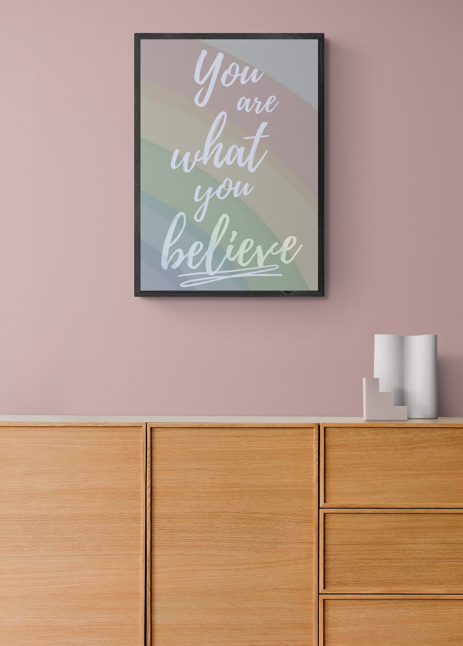 You are what you believe , Quotes Wall Art, Instant Download, Positive Affirmation, Printable Wall Art, Digital Download - Image 5