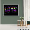 Pride Wall Art, Lgbt Pride Poster, Pride Print, Love Wins, Love Is Love, Printable Wall Art, Digital Download - Image 3