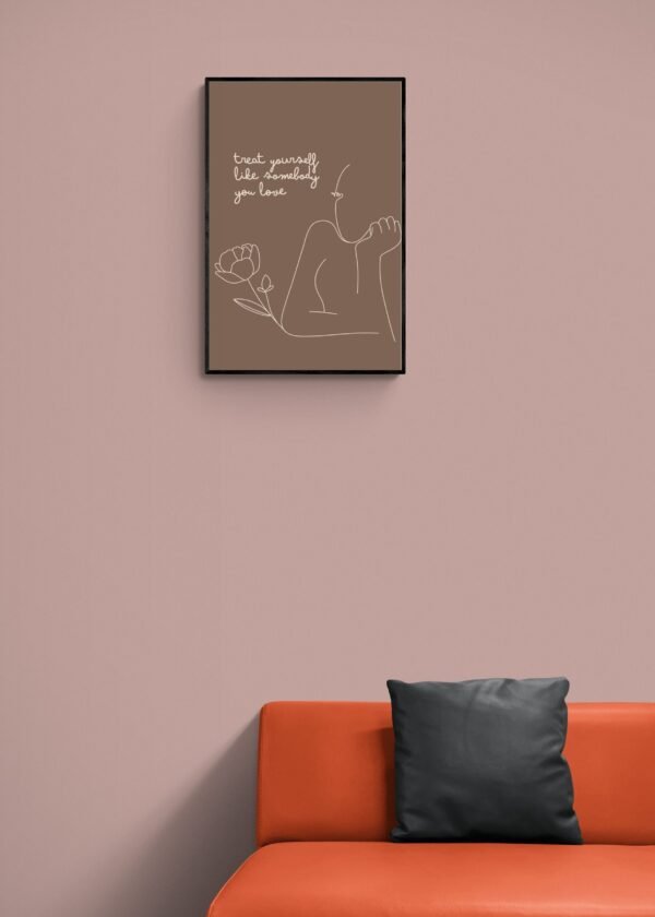 Love yourself like somebody you love, Typography Wall Art, Instant Download, Digital Download, Typography Prints - Image 3