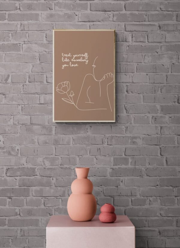 Love yourself like somebody you love, Typography Wall Art, Instant Download, Digital Download, Typography Prints - Image 5