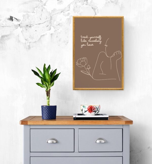 Love yourself like somebody you love, Typography Wall Art, Instant Download, Digital Download, Typography Prints - Image 8