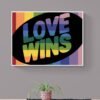 Love Wins Quote, Printable Wall Art, Pride Wall Art, Lgbtq Poster, Digital Download - Image 9