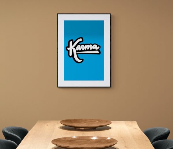 Karma, Typography Wall Art, Instant Download, Digital Download, Typography Prints, Typography Quotes, Karma Quotes - Image 7