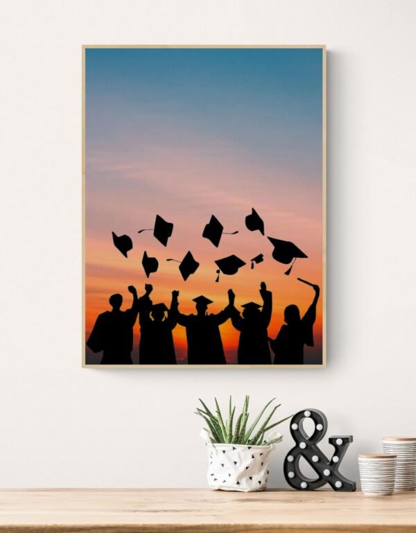 Graduation Wall Art, Graduation Gift, College Graduation, Graduation Printable, Graduation Art, High School Grad, Digital Download