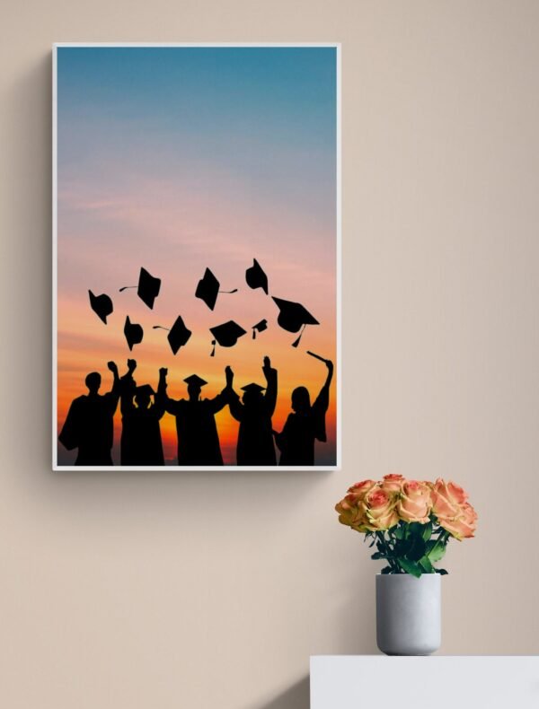 Graduation Wall Art, Graduation Gift, College Graduation, Graduation Printable, Graduation Art, High School Grad, Digital Download - Image 3