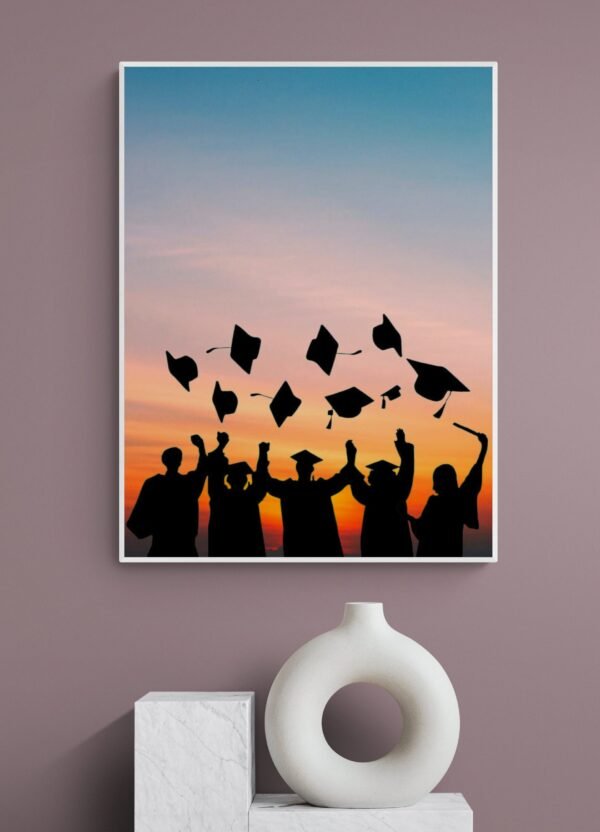 Graduation Wall Art, Graduation Gift, College Graduation, Graduation Printable, Graduation Art, High School Grad, Digital Download - Image 4