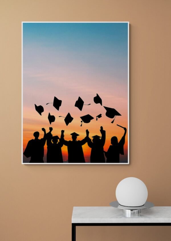 Graduation Wall Art, Graduation Gift, College Graduation, Graduation Printable, Graduation Art, High School Grad, Digital Download - Image 5