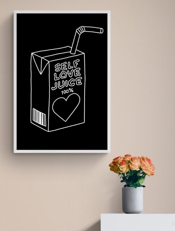 Self Love Wall Art, Self Love Printable, Self Care Wall Art, Printable Wall Art, Home Decor, Digital Download - Image 2