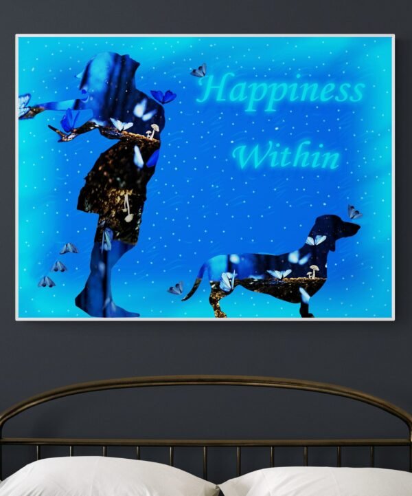 Happiness Within Wall Art, Home Decor, PRINTABLE Wall Art, Digital Art - Image 8