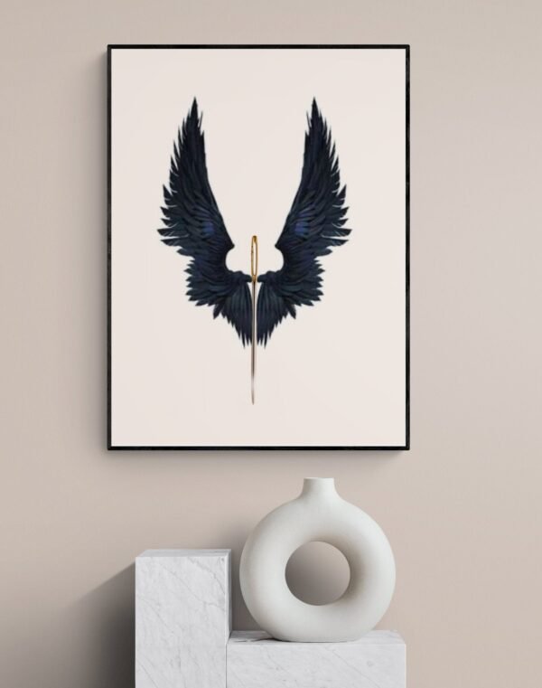 Fashion Artist Printable Wall Art, Fashion Illustration, Fashion Wall Art, Fashion Print, Fly Free Art, Fashion Decor, Digital Download