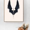 Fashion Artist Printable Wall Art, Fashion Illustration, Fashion Wall Art, Fashion Print, Fly Free Art, Fashion Decor, Digital Download - Image 4